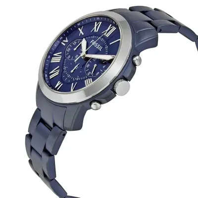 Fossil Grant Chronograph Blue Dial Men’s Watch